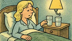 Vtip: Víte, proč má blondýna na nočním stolku