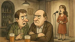 Vtip: V jednom baru chlápek sousedovi říká…