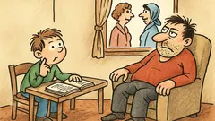 Vtip: Syn se ptá „jaký je to čas?“