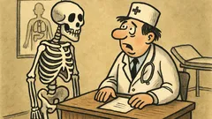 Vtip: Jde kostlivec k lékaři a...