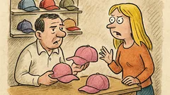 Vtip: Blondýnka si jde koupit kšiltovku