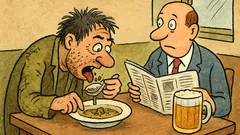 Vtip: Přijde bezdomovec do hospody a vidí pána