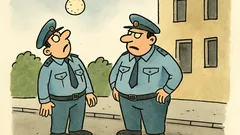Vtip: Potkají se dva poldové a Měsíc