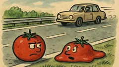 Vtip: Jdou dvě rajčata po dálnici, když…