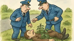 Vtip: Jdou takhle policajti na procházku a