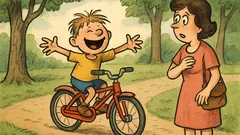 Vtip: Pepíček v parku volá na mámu