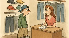 Vtip: Vejde kluk do obchodu s oblečením