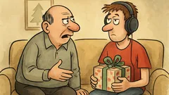 Vtip: Synu, já bych si od tebe k Vánocům přál...