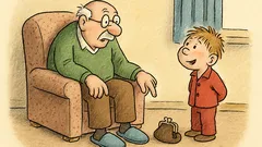 Vtip: Dědečku, zaklepej bačkůrkama…