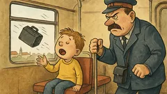 Vtip: Pepíček v tramvaji zpívá průvodčímu