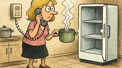 Vtip: Volá blondýnka druhé: „Zbila mě voda…“