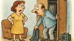 Vtip: Manželka naštvaně říká: „To jsi celý ty…“