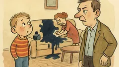 Vtip: Pepíček se ptá: Tati, je inkoust drahý?