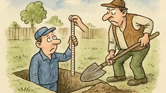 Vtip: Kdo jinému jámu kopá, měl by vědět