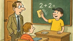 Vtip: Do třídy vejde nový učitel a říká