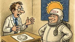 Vtip: Američané doletí na Měsíc, Rus řekne