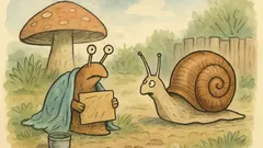 Vtip: Víte, co je to slimák?