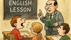 Vtip: Poznámka v žákovské – vyrušuje, bohužel…