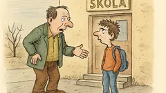 Vtip: Táta říká synovi: „Jestli dostaneš pětku…“