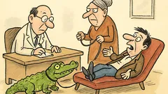 Vtip: Pane doktore, zdá se mi tchyně