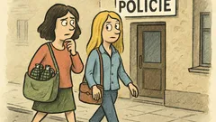 Vtip: Brunetka a blondýnka nesou granáty