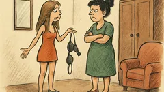 Vtip: „Mami, můžu si vzít minisukni?“