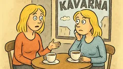 Vtip: Sejdou se dvě blondýnky v kavárně