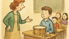 Vtip: Nová paní učitelka říká své třídě