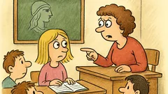 Vtip: Paní učitelka se ptá Heleny ve třídě