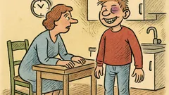 Vtip: Mami, včera na výletě jsme se prali