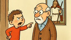 Vtip: Zlobí se Pepíček na dědečka, že...