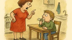 Vtip: Pepíček přijde domů ze školy a…