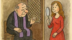 Vtip: Farář zpovídá mladou dívku