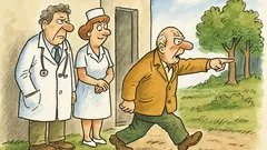 Vtip: Lékař radí pacientovi před infarktem...