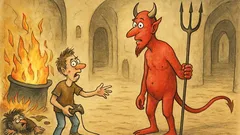 Vtip: Zemře hráč počítačových her a v pekle...