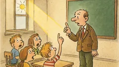 Vtip: Přijde učitel do třídy a řekne