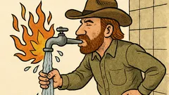 Vtip: Chuck Norris se napije z hydrantu