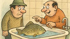 Vtip: Dva blázni si koupí kapra a…