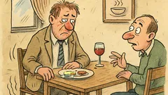 Vtip: V restauraci si chlapík tiše prdne