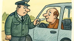 Vtip: Zastaví policista řidiče a říká: Budete foukat…