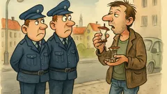 Vtip: Jdou dva policajti po městě a...