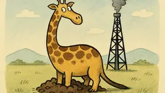 Vtip: Co vznikne, když zkřížíte žirafu s krtkem?