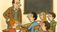 Vtip: Učitel před písemkou říká studentům