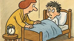 Vtip: Pepíček první den ve škole