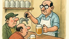 Vtip: Učitel si v hospodě přivydělává…