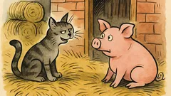 Vtip: Říká kočka praseti, já vím