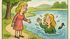 Vtip: Jdou dvě blondýny parkem a jedna spadne