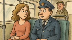 Vtip: Policajt v autobuse balí hezkou slečnu