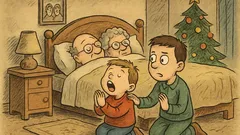 Vtip: Dva kluci se modlí na Štědrý den