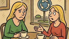 Vtip: Sedí dvě blondýnky v kavárně, první se ptá